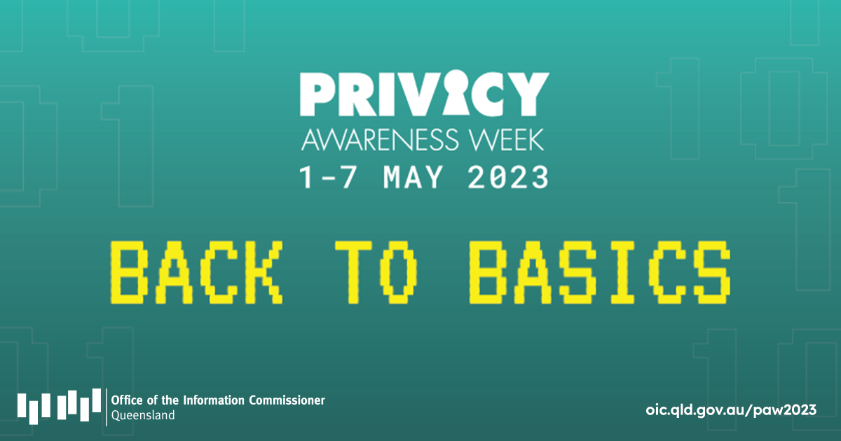 Privacy Awareness Week 2023 logo