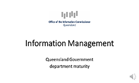 image of Audit of information management maturity